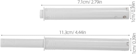 Artibetter Loquet Magnétique Pour Armoire Blanc 10pcs En Plastique Verrouillage Magnétique Et Stabilité Renforcée Cuisine Et Tiroirs