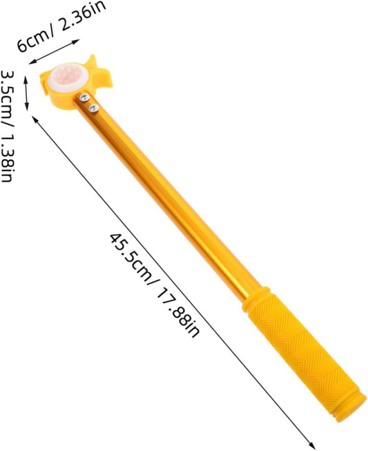 Angoily Tige D'ouverture Pour Fenêtre à Auvent En Alliage D'aluminium Et Plastique, Conception Double Usage, Opération Pratique Cuisine Et Extérieur