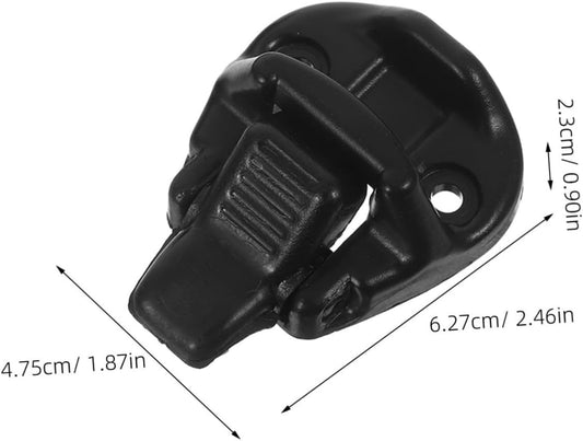 Ciieeo 5 Pièces Verrou De Fenêtre Voiture Bouton De Serrure Sécurisé Pour Vitres Cabine Compatible Camions Et Engins De Chantier