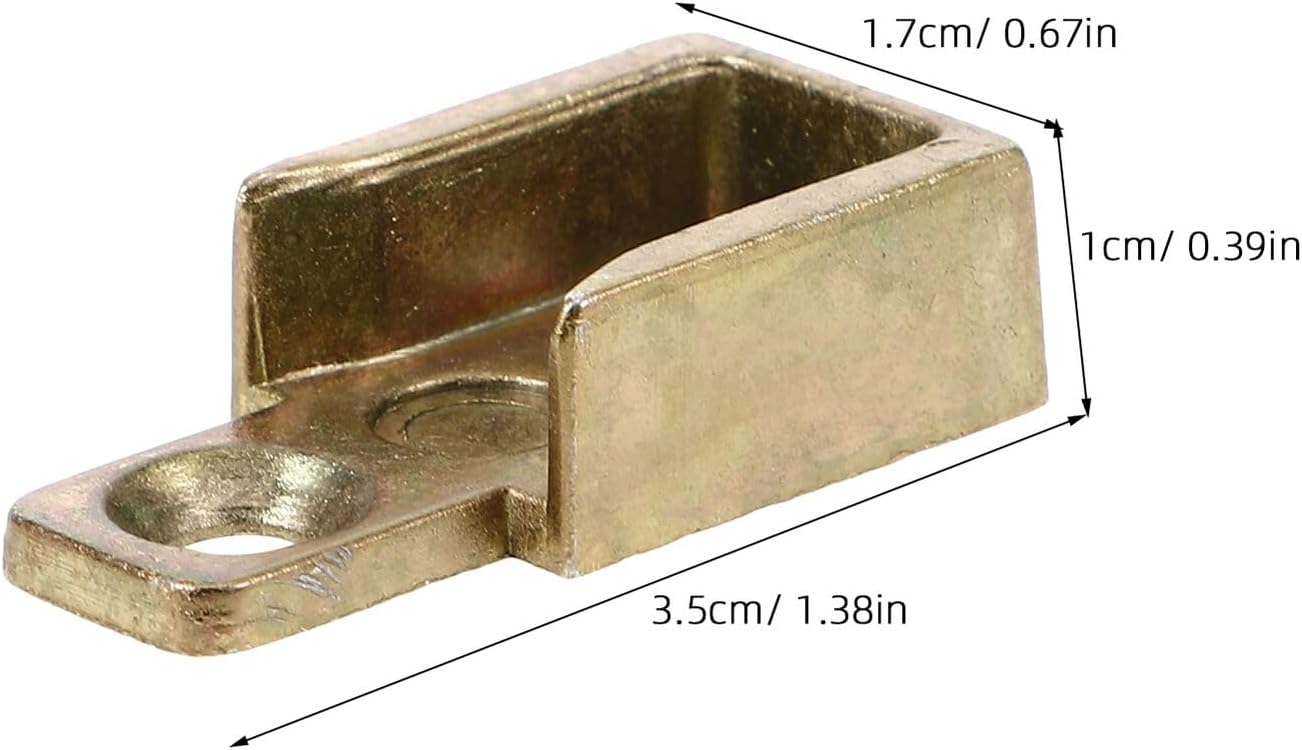 Angoily 4 Plaques De Verrouillage Pour Fenêtre En Alliage De Zinc, Sécurité Renforcée, Pour Fenêtres à Battant, 4 Pièces, Pour Salon Et Chambre