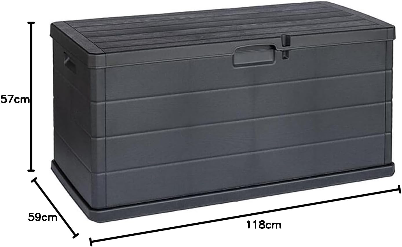 MIRADA IPAE-PROGARDEN Coffre Alpha 340 L 118 X 59 X H57 Anthracite