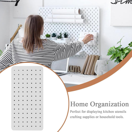 Panneaux D'organisateurs De Mur De Panneau Peg, Planches De Cheville Pour Mur | Organisation Des Murs Du Tableau Des Chevilles De Cuisine | Économisez De L'espace, Du Rangement Des Percus En