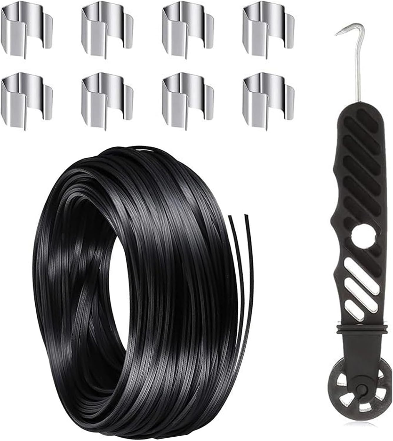 Splines De Fixation D'écran De Fenêtre Avec Outil D'installation Et Clip De Support D'écran Pour Réparation Facile