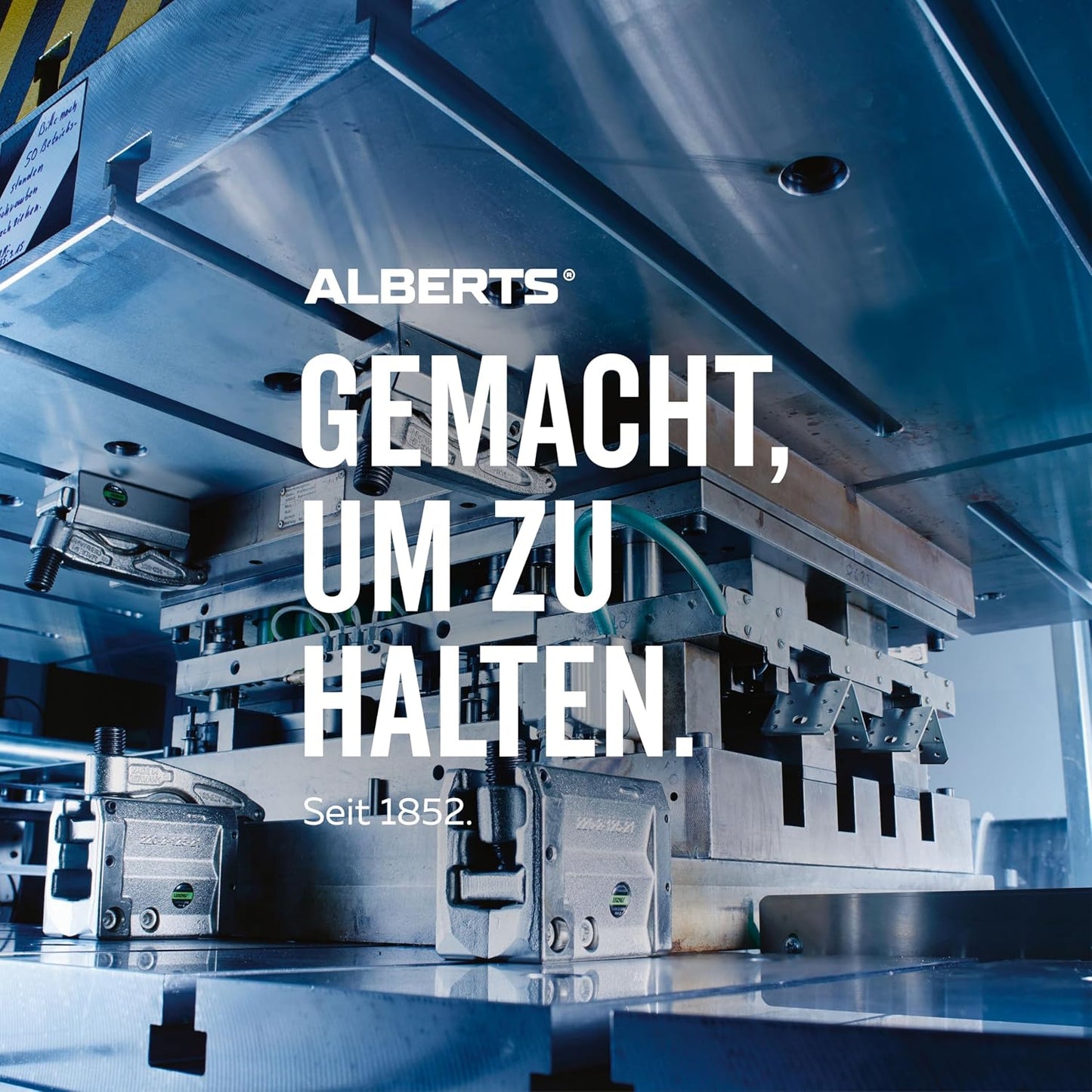 Alberts 307165 Shutter Stop | Marseillais, For Sealing | Steel, Black Lacquered | 130 Mm