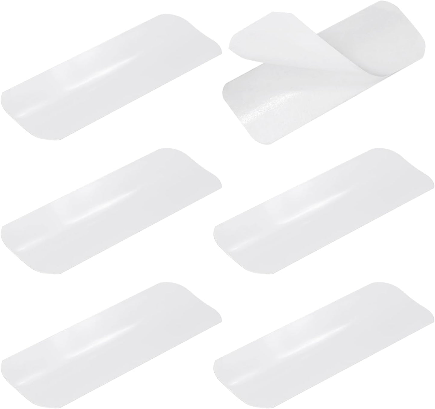  Sourcing Map Lot De 6 Mini Languettes De Réparation Horizontales Pour Stores De Fenêtre - 2,5 X 7,6 Cm (l X L) - Lattes De Rechange Pour Réparation De Lattes Endommagées - Blanc