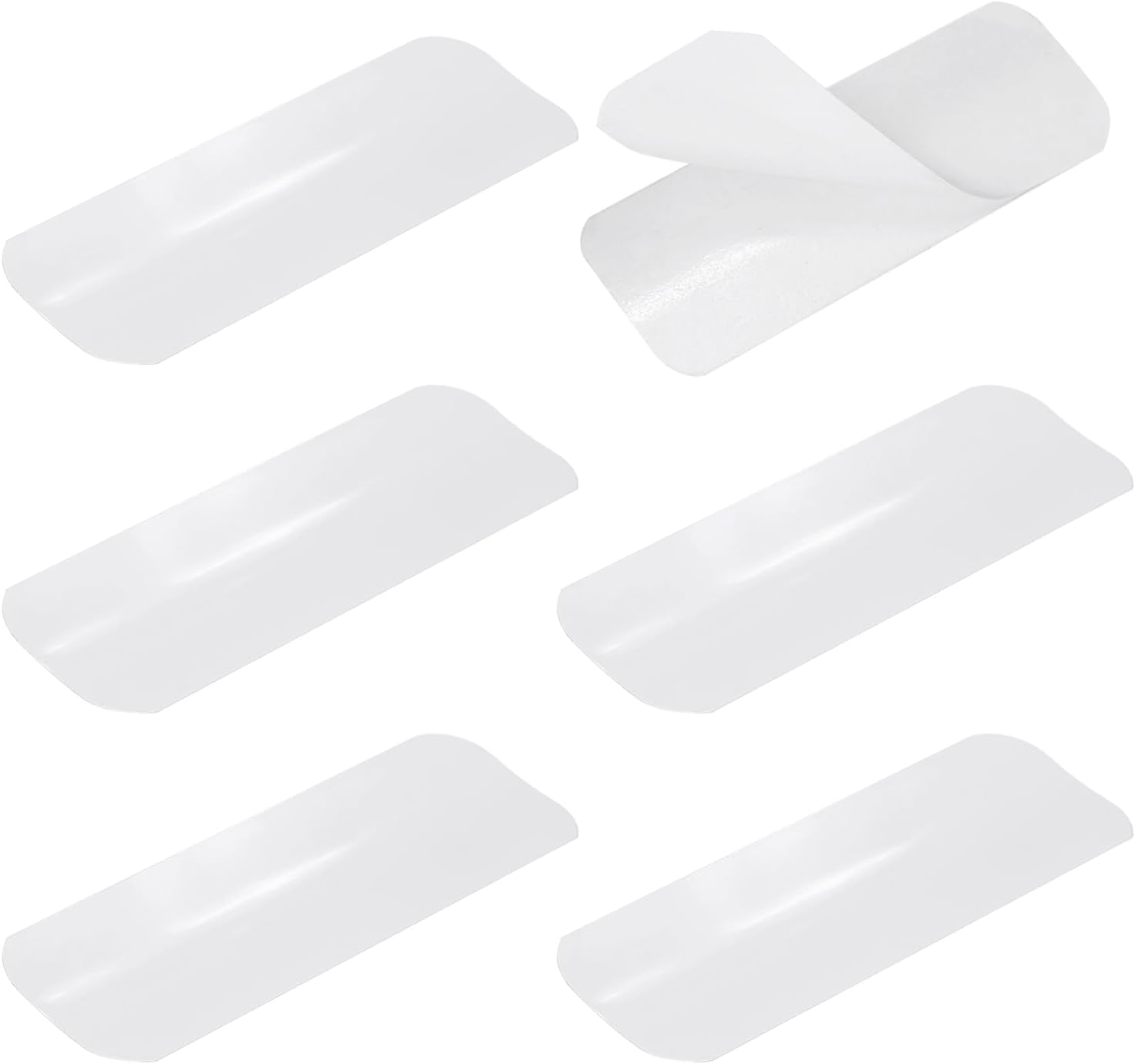  Sourcing Map Lot De 6 Mini Languettes De Réparation Horizontales Pour Stores De Fenêtre - 2,5 X 7,6 Cm (l X L) - Lattes De Rechange Pour Réparation De Lattes Endommagées - Blanc