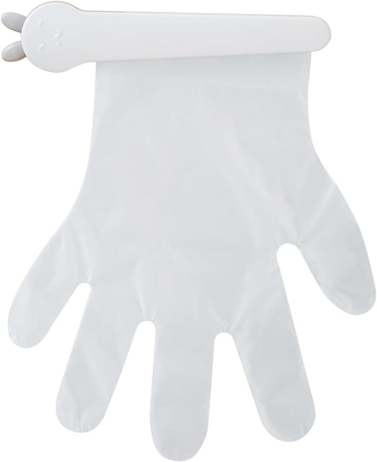  Gloves Holder, Gloves Rack, Clip Design Adhesive Mount Space Saver Easy Access Sleek Look Wall Mounted Strong Grip, Organizer Storage For Home, Kitchen, Closet, 8.27x1.77inches
