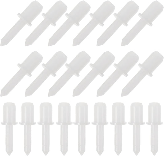  SEWACC Kit De Réparation De Fenêtre 60 Pièces De Rechange Pour Volet Roulant En Plastique