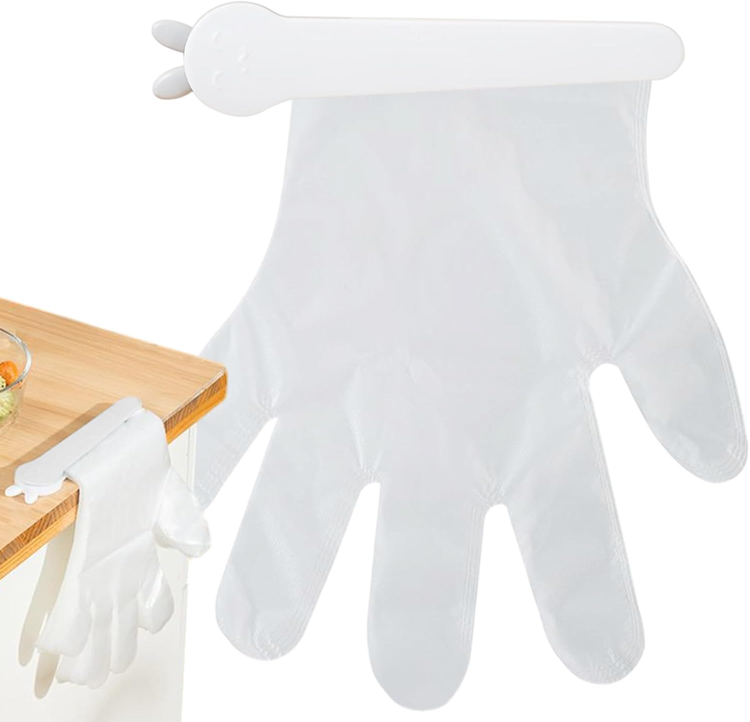  Générique Porte-Gants Mural - Organisateur De Gants Murale,Rangement Multifonction Pour Cuisine, Laboratoire, Santé, Restaurants Et Atelier Domestique