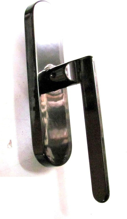  'Poignée Cremonese Pour Fenêtres Fusital H310 F "Cinq C – En Laiton Verni Noir