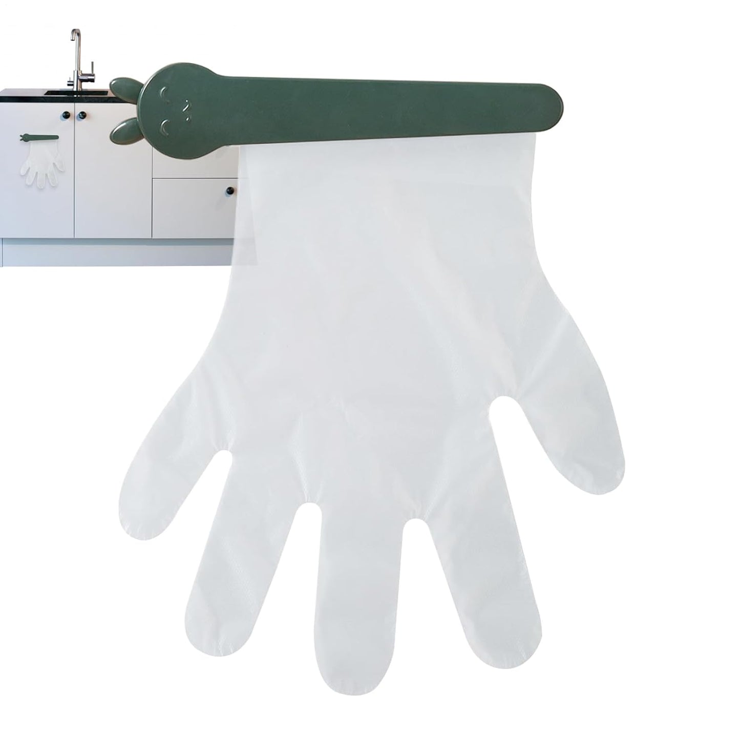  Porte-Gants Mural,Organisateur De Boîte à Gants | Clip Design Avec Adhésif Pour Cuisine, Placard, Garage, Bureau, Restaurant Ou Laboratoire