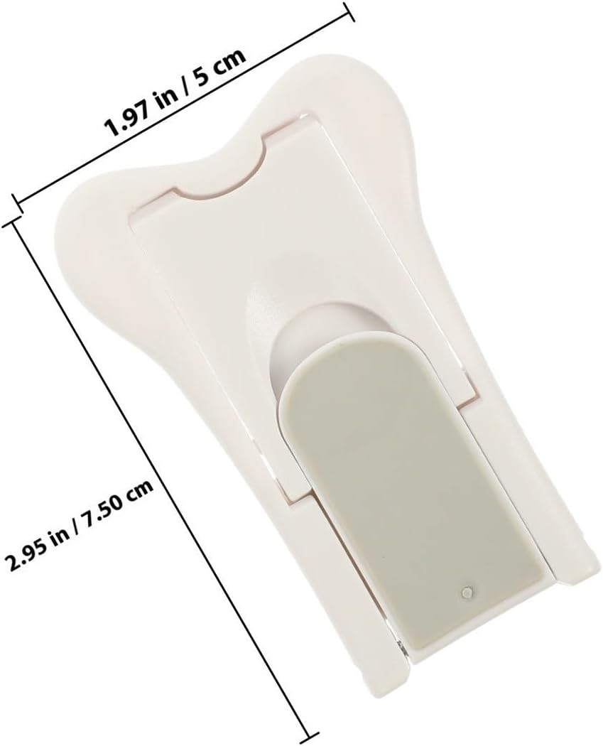  Jojofuny Verrous De Sécurité En Abs Blanc Lot De 3 Pour Fenêtre Coulissante Simple à Utiliser, Sécurité Des Enfants à Domicile