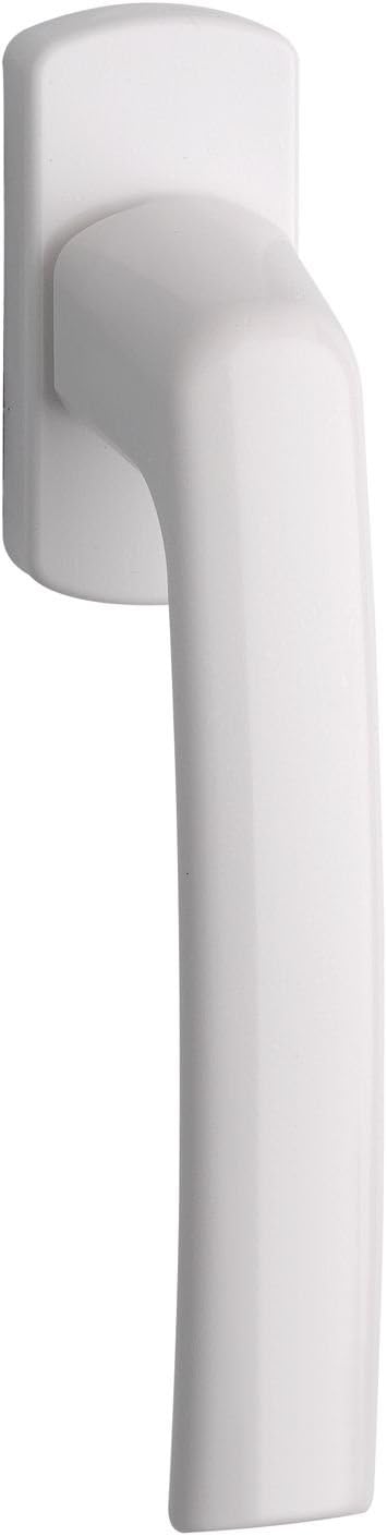  Satin Poignée De Fenêtre Harmony, Verdeckt Vissé Pour Gerichtet 7 Mm, Blanc, 1 Pièce, 102202634