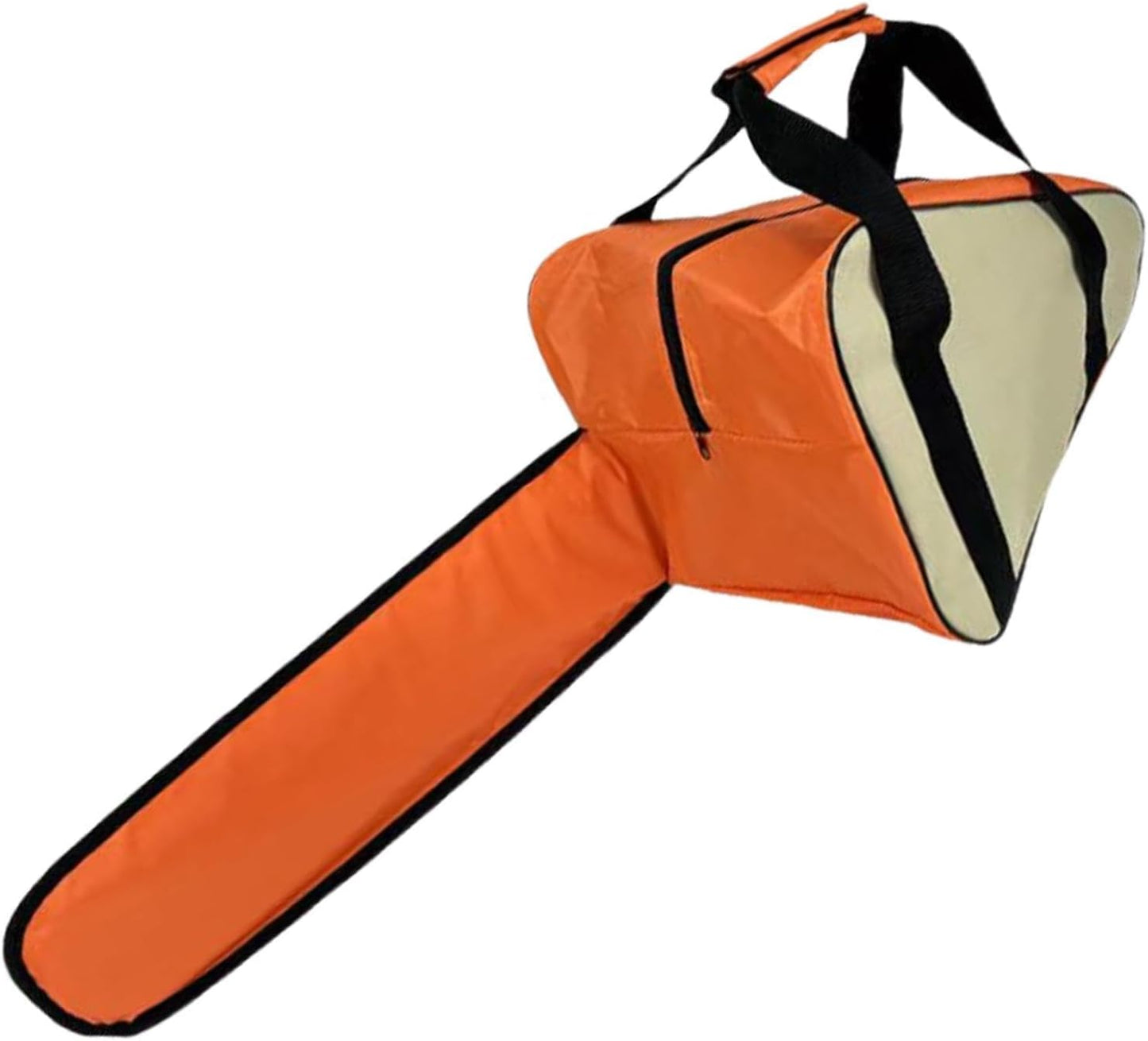  Sac De Rangement Pour Tronçonneuse, étui De Transport Pour Tronçonneuse, Porte-outils électriques, Nylon Oxford Robuste, Poignée Portable, Utilisation à La Maison Et Au Jardin, 60 X 23 X 41 Cm, Orange