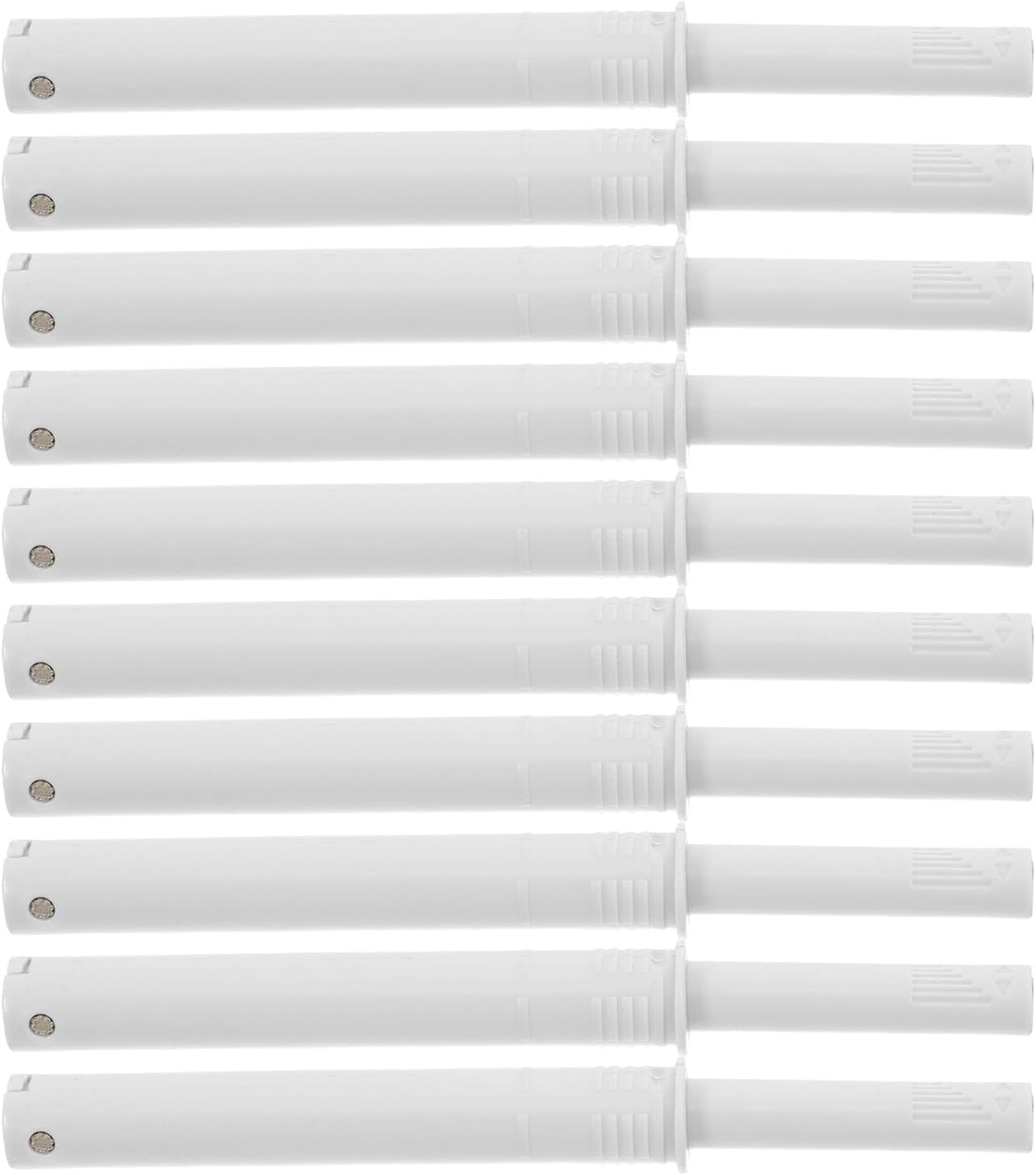  Artibetter Loquet Magnétique Pour Armoire Blanc 10pcs En Plastique Verrouillage Magnétique Et Stabilité Renforcée Cuisine Et Tiroirs