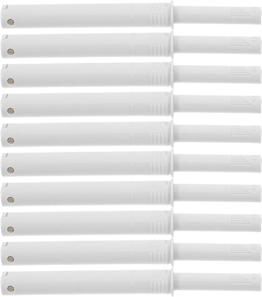  Artibetter Loquet Magnétique Pour Armoire Blanc 10pcs En Plastique Verrouillage Magnétique Et Stabilité Renforcée Cuisine Et Tiroirs