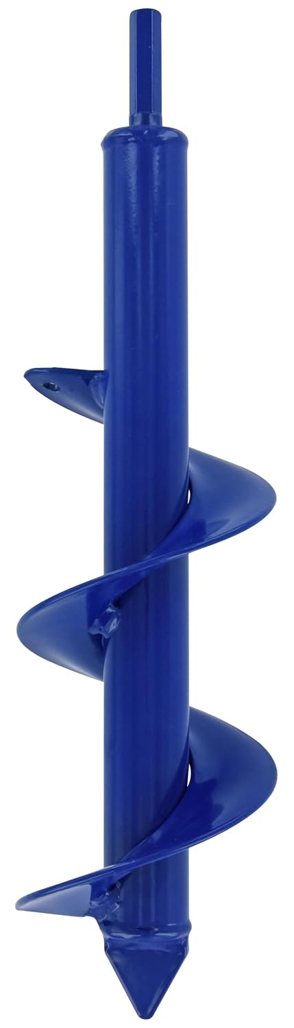  Tivoly • Foret Tarière Pour Perceuse • Ø80mm & L300mm • Acier Inoxydable • Tige Hexagonale Ø8mm • Mèche De Jardin • Forage Du Sol Rapide Et Facile • Pour La Plantation De Fleurs Et Arbustes