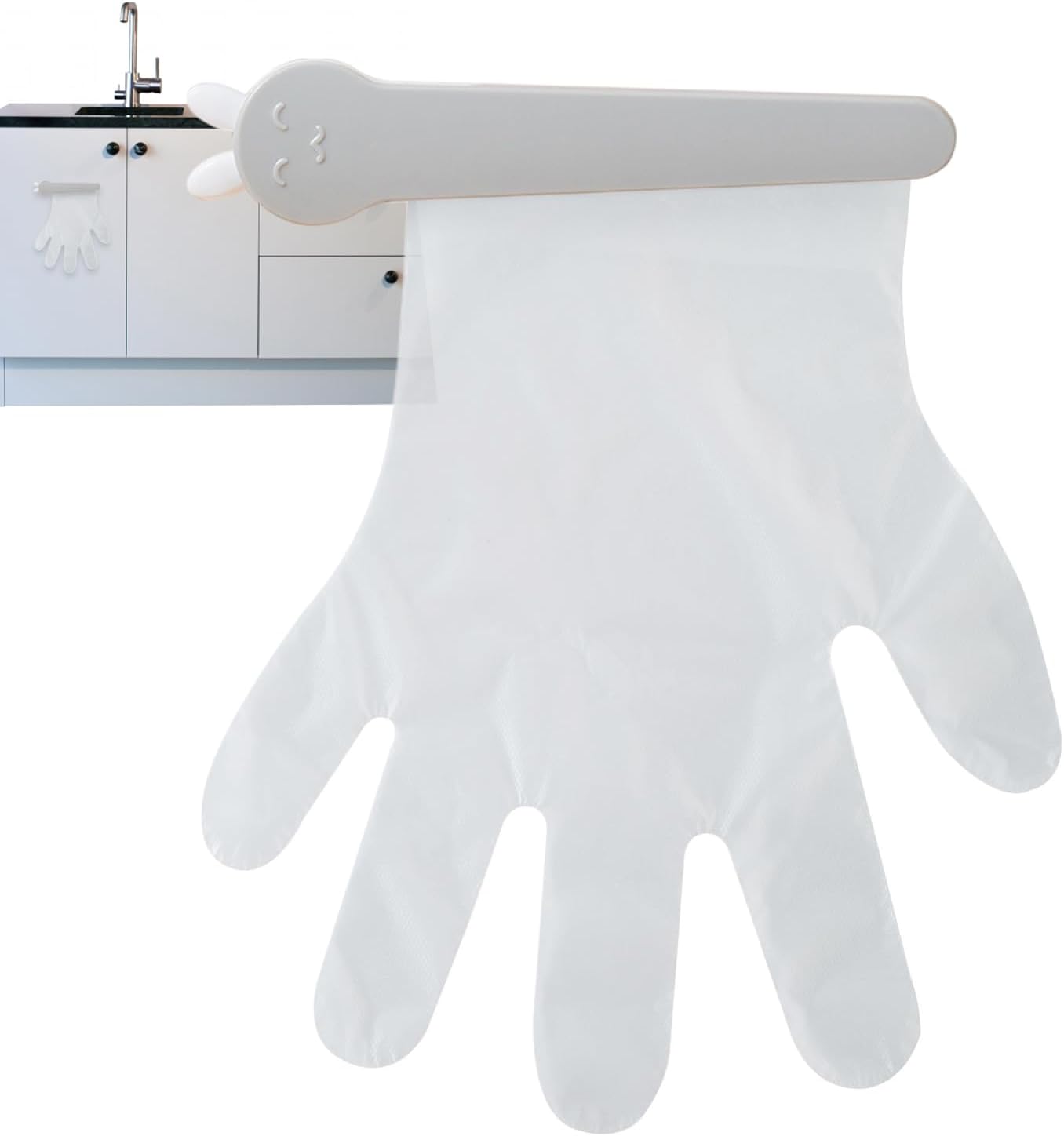  Generisch Support Mural Pour Boîte à Gants, Organiseur Avec Design à Clip, Montage Adhésif Pour Cuisine, Armoire Et Secteur Alimentaire