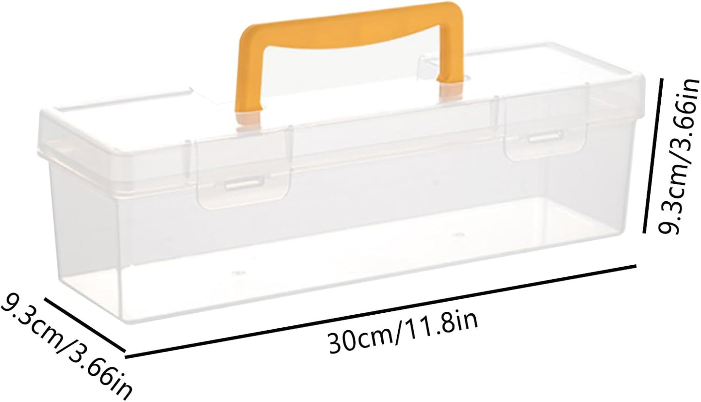  Boîte De Rangement Pour Quincaillerie,Boîte Organisatrice De Vis - Boîtier Transparent à Compartiments Pour Pinces Tournevis Outils Électroniques