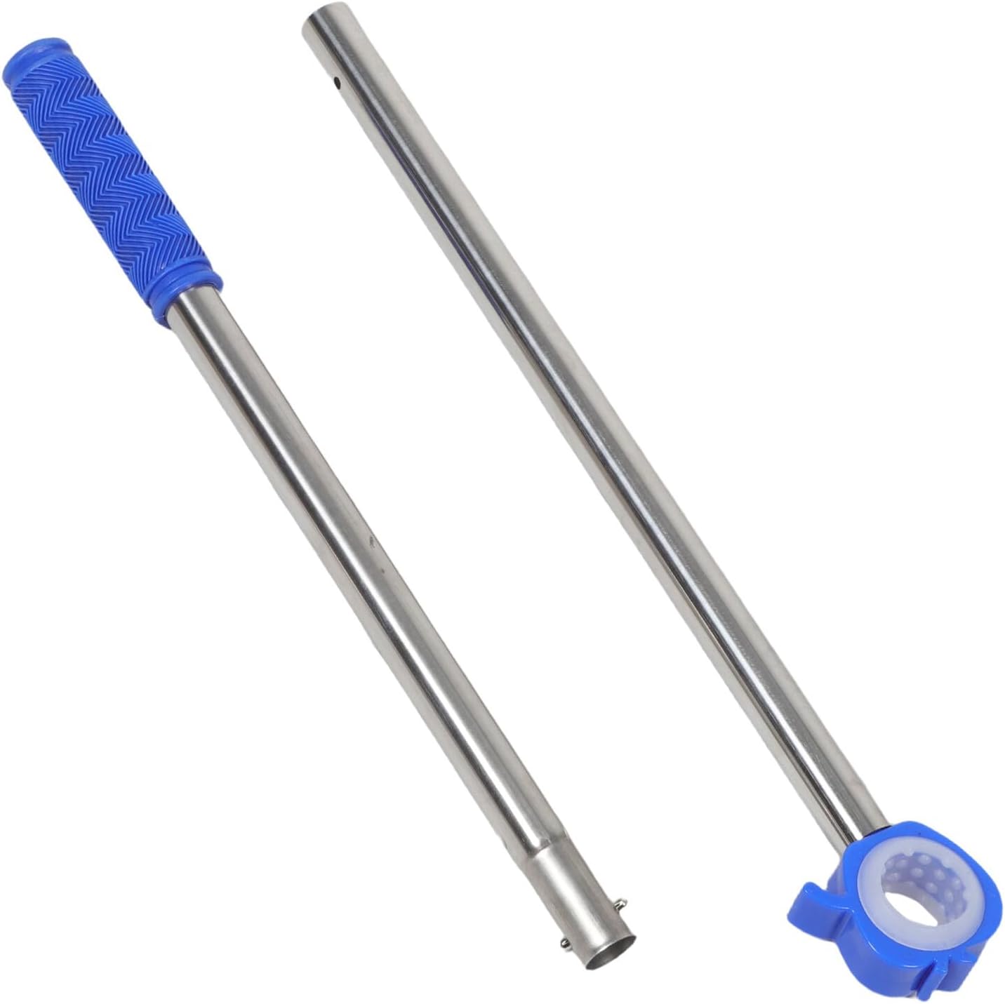  Angoily Perche D'ouverture De Fenêtre Télescopique 81 Cm Bleu, Dispositif D'ouverture Pour Puits De Lumière, Outil D'assistance Polyvalent Pour Fenêtres Hautes En Intérieur Et Extérieur,