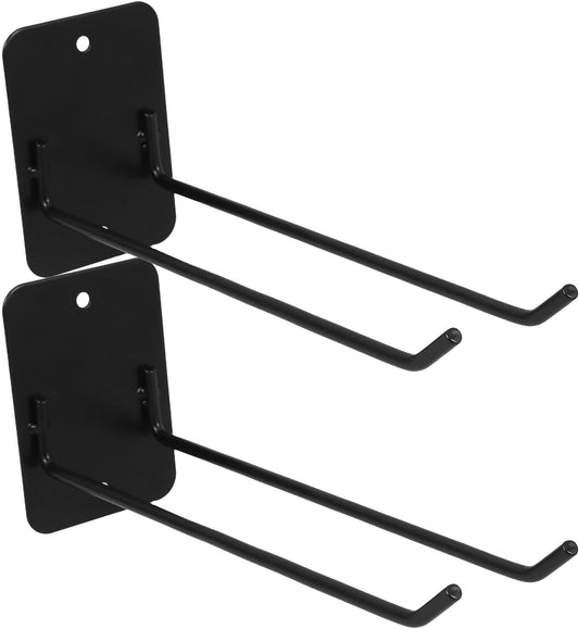  Cabilock Crochets Muraux 2 Pcs En Fer Noir Pour Rangement Outils De Jardin Installation Facile Et Design Gain De Place, Pour Garage Cuisine