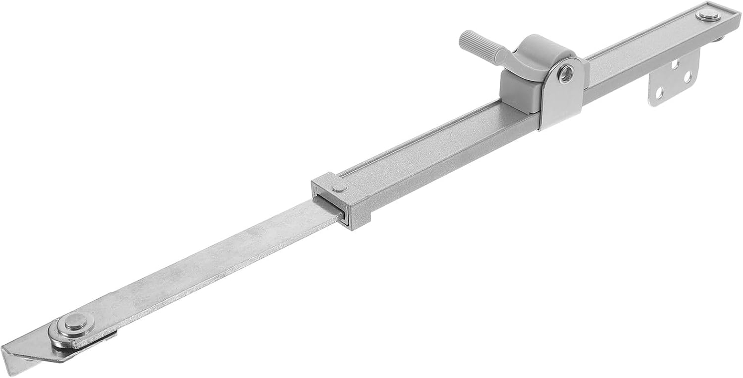  Gatuida Tige Télescopique Support Verrouillage Facile Argentée En Alliage D'aluminium Pour Fenêtre Pour Maison Et Bureau