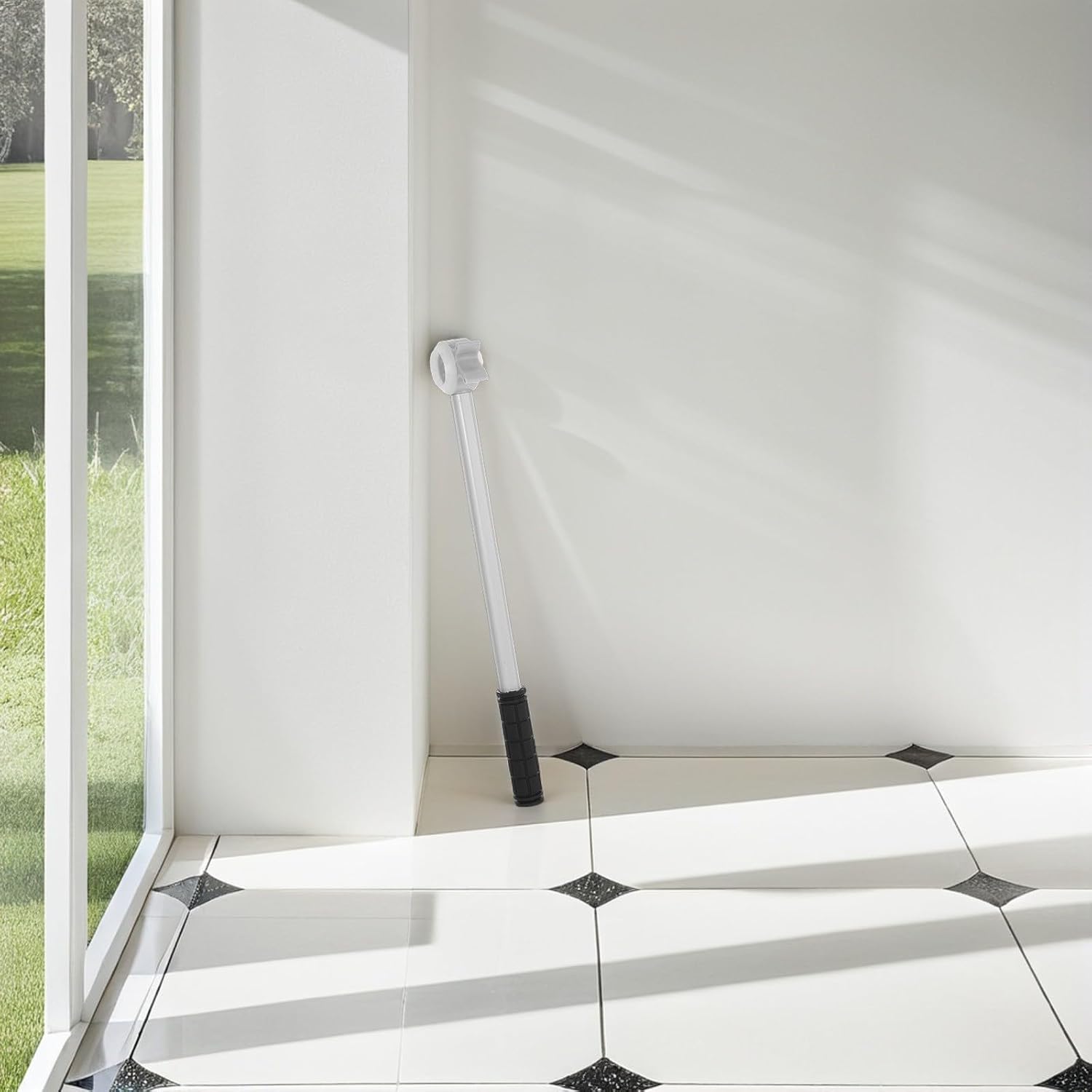  Toyvian Perche D'Ouverture De Fenêtre Haute 04 M En Alliage D'Aluminium Bâton De Poussée-Traction Léger Et Robuste Accessoire Polyvalent Pour Ouverture De Fenêtres De Toit La Cuisine