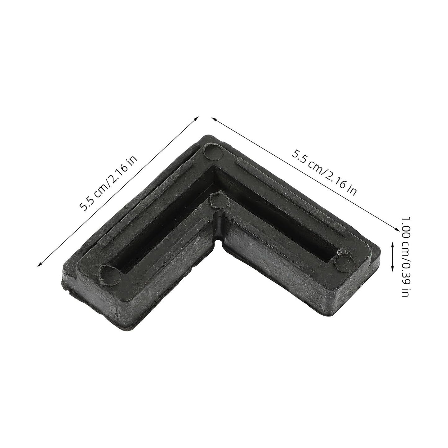  Gatuida Coins De Cadre D'écran En Plastique 10 Pièces, Support D'angle Fixe 90° Pour Moustiquaires Et Portes, Équerres Robustes Et Pratiques Pour Installation Facile En Quincaillerie