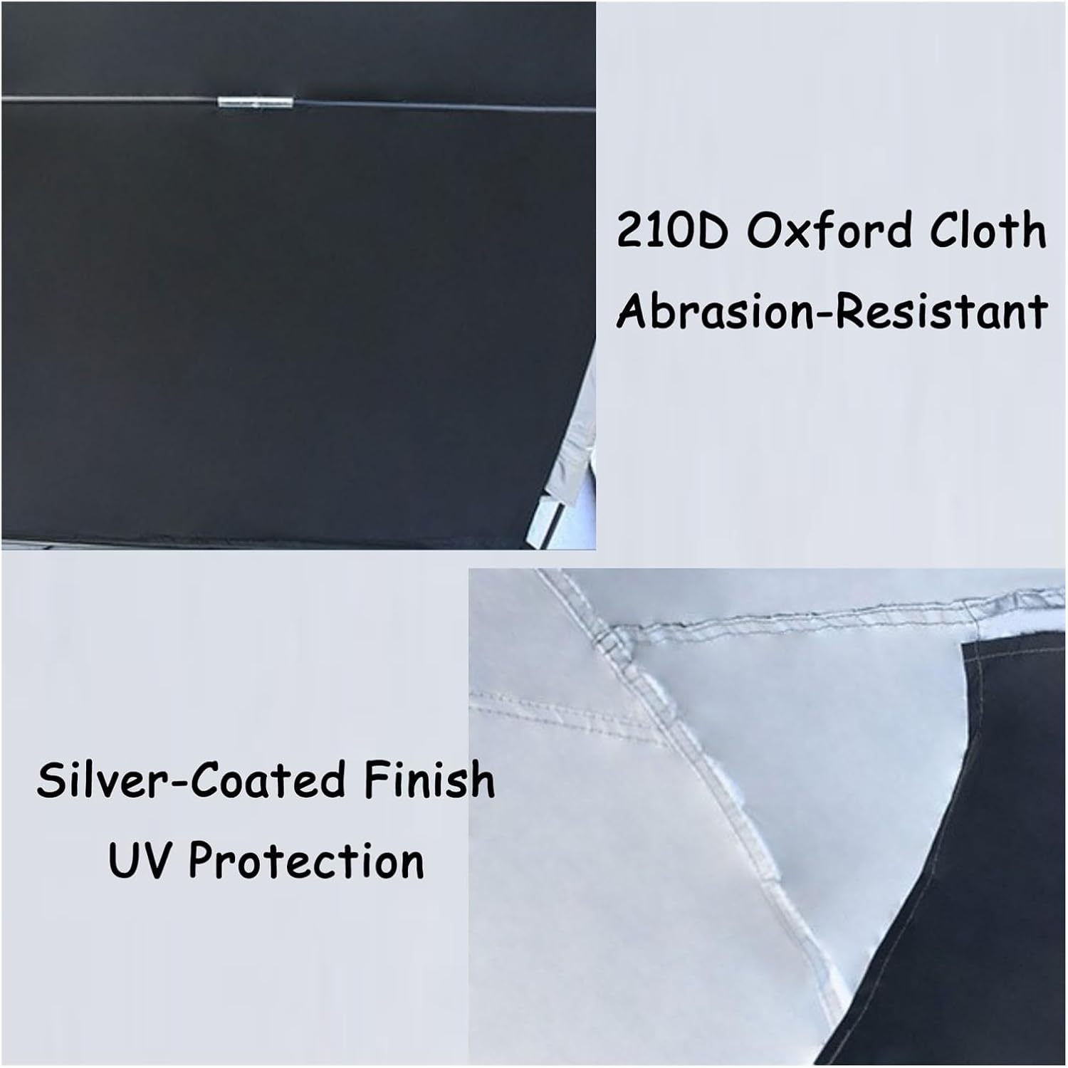 GENERIC Abri à Vélo Imperméable - Solution De Rangement Extérieur, Résistant Aux Déchirures, Pliable Avec Fenêtres D'aération, Idéal Pour Les Vélos, Dimensions 220 X 150 X 185 Cm (C)
