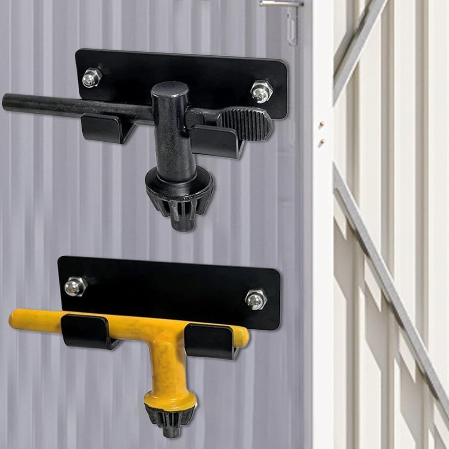  Générique Porte-Clé De Perceuse à Colonne, 2 Supports Métalliques Magnétiques Murale, Organisateur Magnétique D'Outils Pour Tour Perceuse Atelier Garage Maison