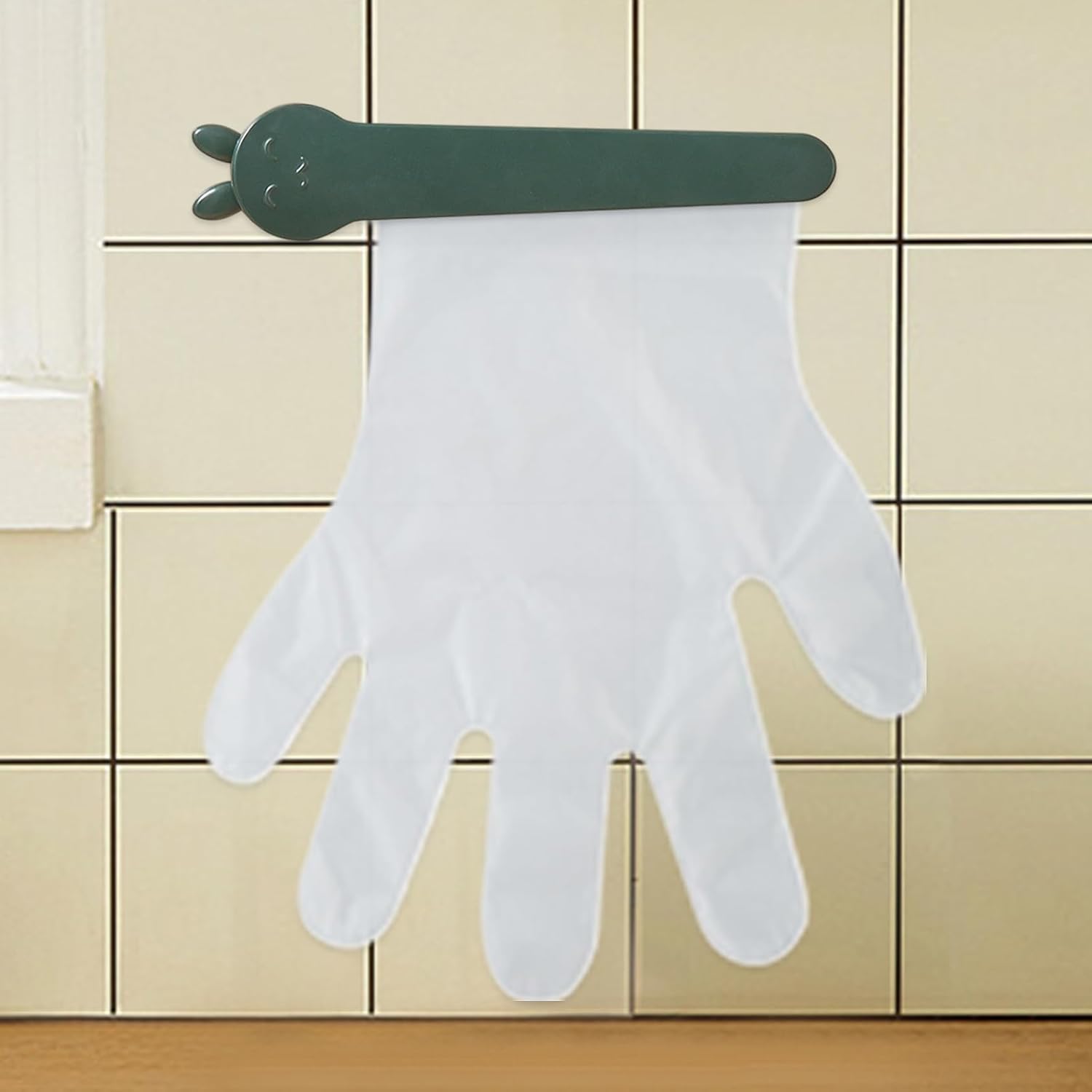  Générique Porte-Boîte à Gants Murale | Organisateur De Gants | Clip Adhésif Multifonction Pour Cuisine Maison Et Professionnelle