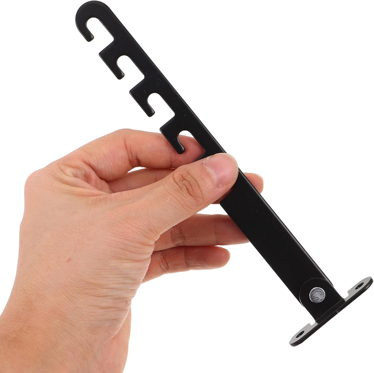  Angoily Lot De 2 Limiteurs De Fenêtre Réglables En Alliage Aluminium Et Plastique Renforcé Verrou De Sécurité Garçon Et Filles Noir Long Protection Pour Fenêtres Coulissantes Et