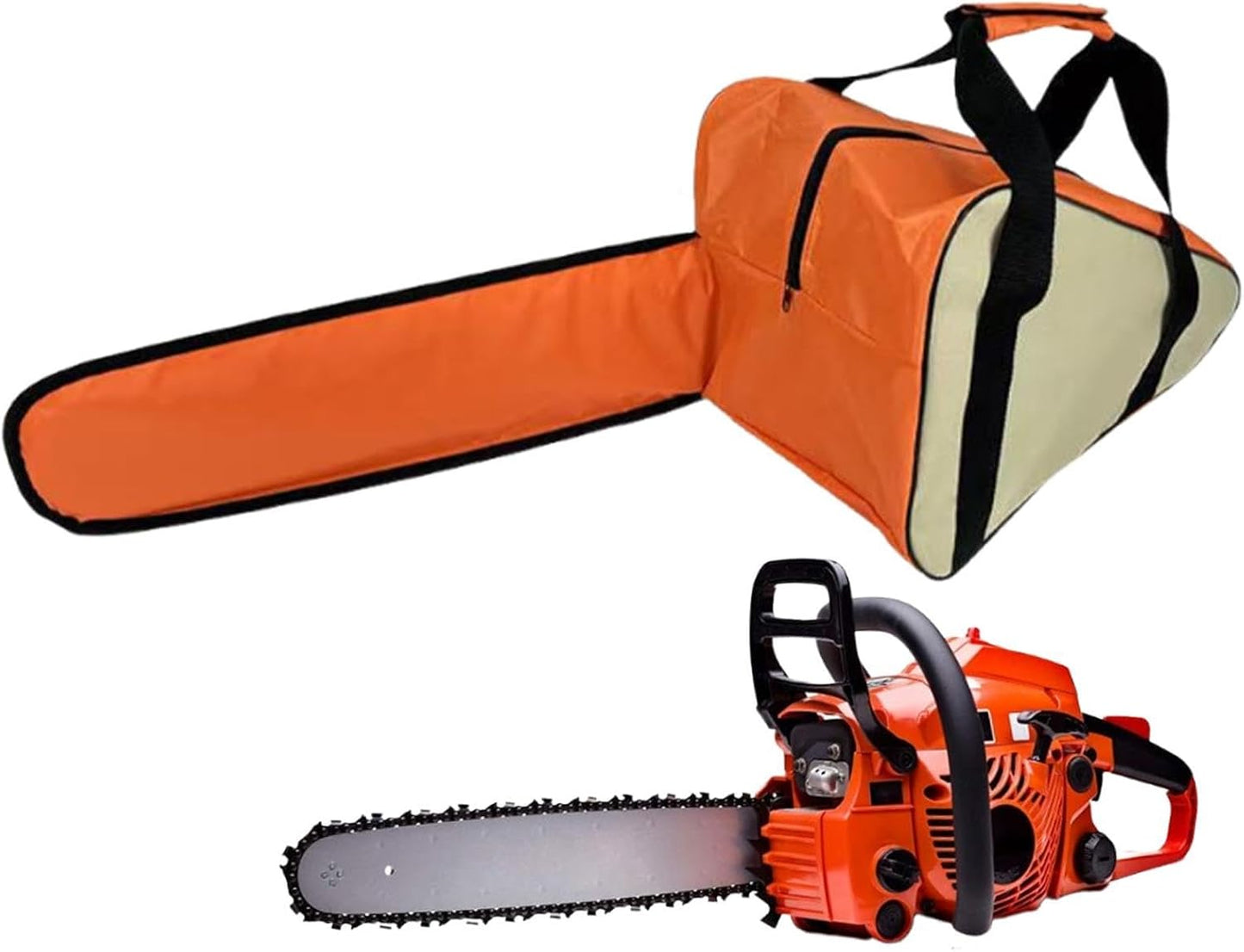GENERIC Sac De Rangement Pour Tronçonneuse, étui Solide Pour Accessoires, Porte-outils électriques, Fermeture éclair Robuste, Transport Facile Pour Le Jardinage, L'élagage, Les Réparations, La Maison
