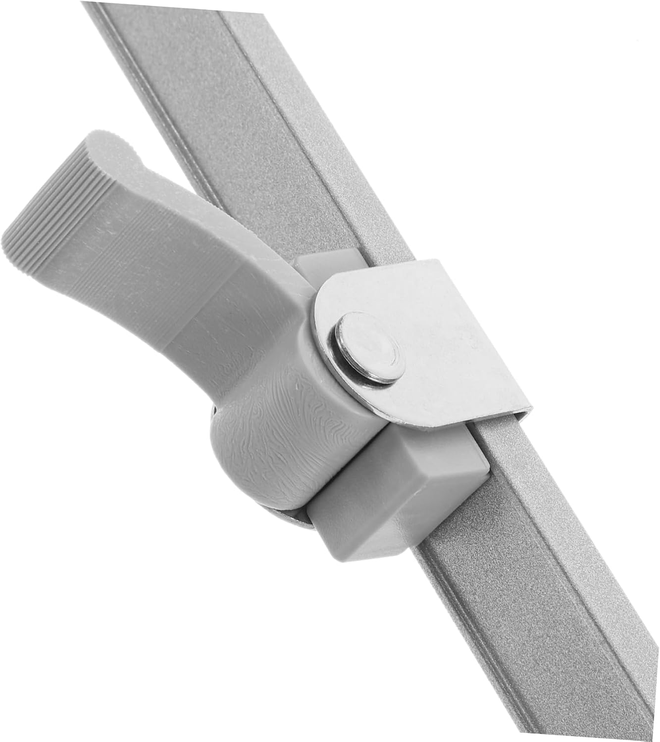  Jojofuny Tige Télescopique Support De Fenêtre Réglable En Alliage D'aluminium Pour Fenêtre Argenté Renfort Anti-vent, Installation Facile Pour Maison Et Bureau