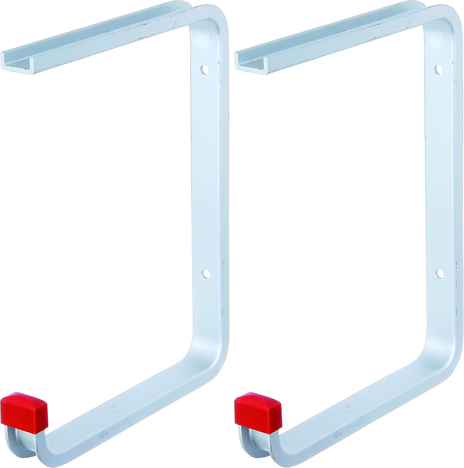  Alberts 805579 Crochet De Plafond | Au Choix Dans Différents Modèles | Coudé | Aluminium | Profondeur Du Crochet 175 Mm | Hauteur Totale 220 Mm