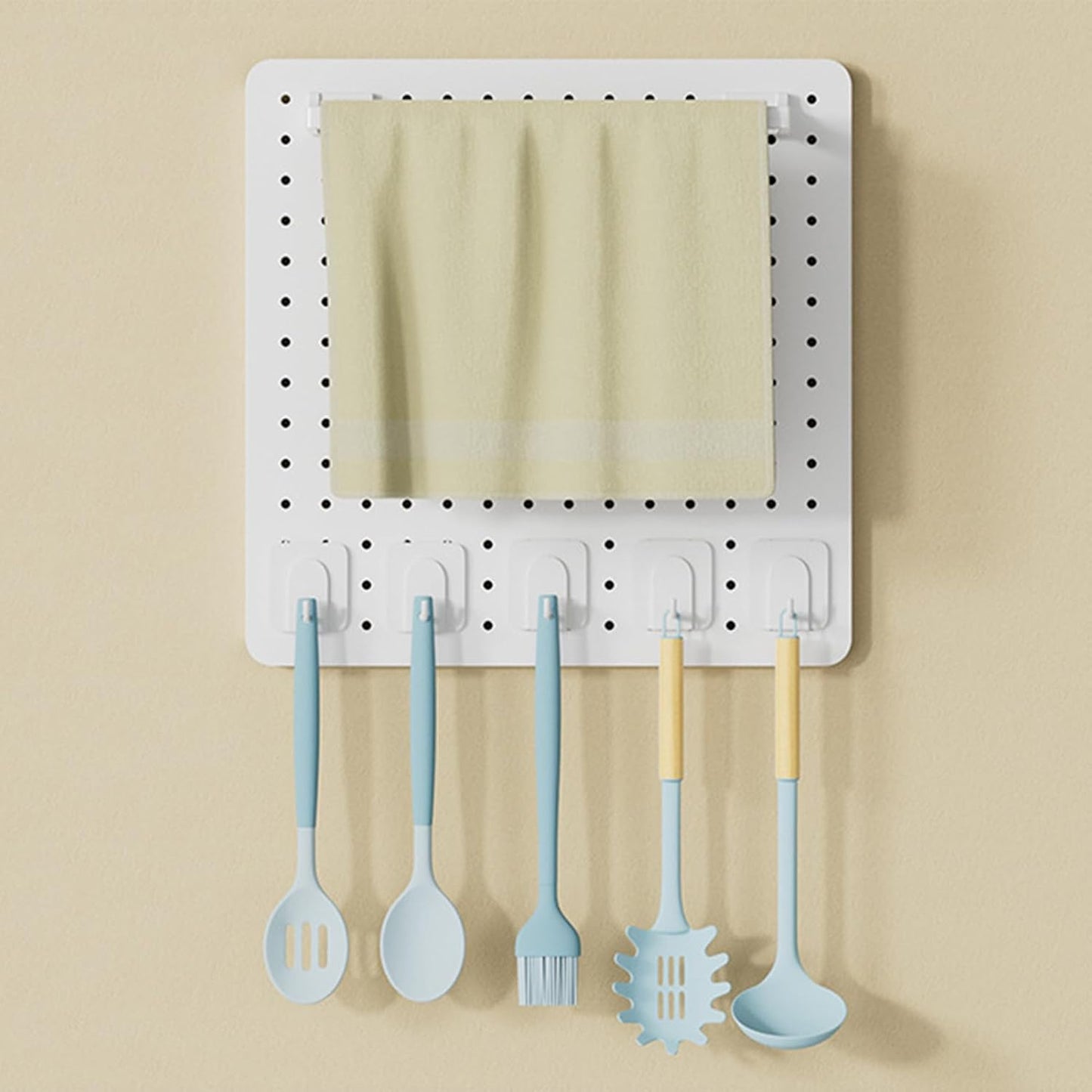  Générique Panneau Organisateur Perforé - Panneaux Muraux Organisation Bureau | Panneaux De Rangement Décoratifs Pour Fournitures De Bureau Et Chambre