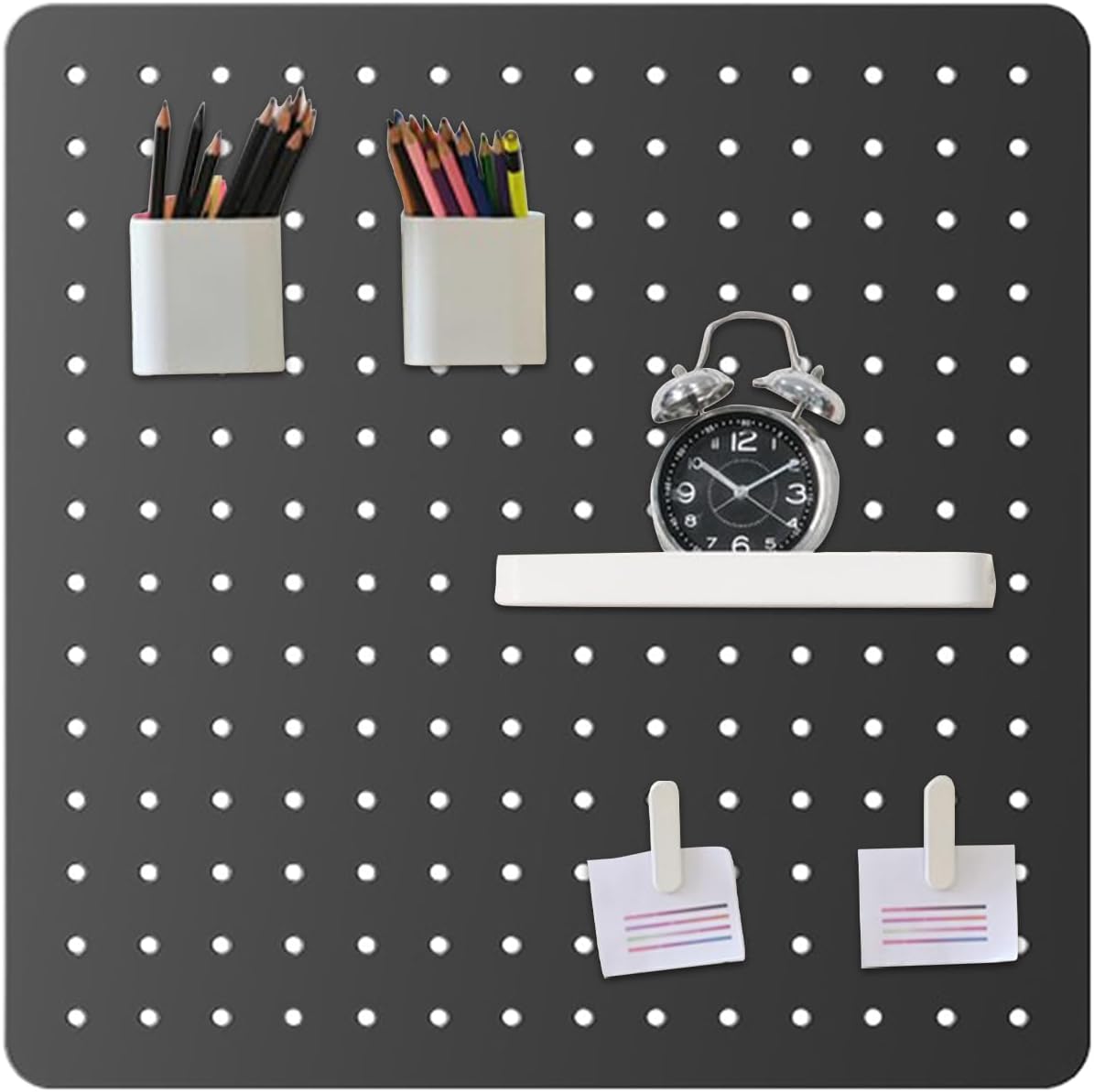 Générique Panneau Organisateur Perforé - Panneaux Muraux Organisation Bureau | Panneaux De Rangement Décoratifs Pour Fournitures De Bureau Et Chambre
