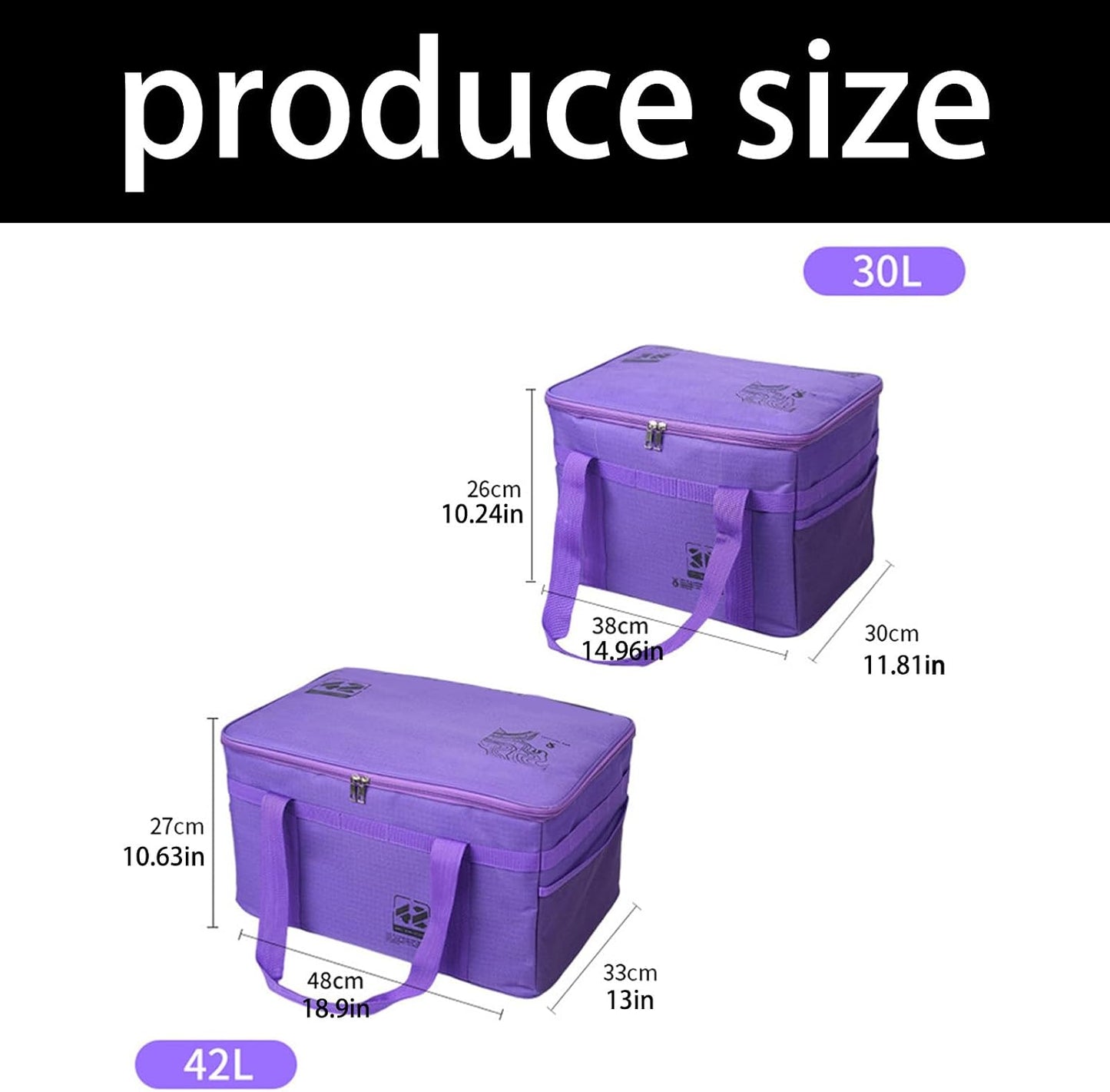  De Rangement Extérieur Robuste En Tissu 600D Avec Plusieurs Poches Pour Le Camping, La Randonnée, Les Voyages Et L ' Organisation à Domicile De Sport D ' Extérieur