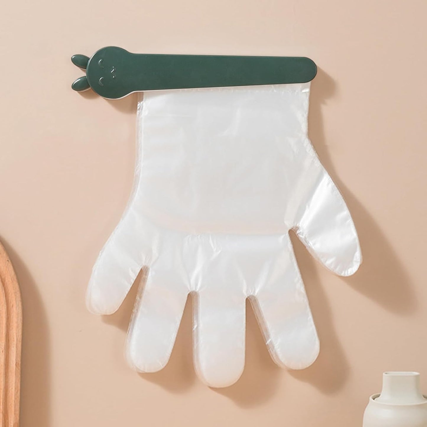  Générique Porte-Boîte à Gants Murale | Organisateur De Gants | Clip Adhésif Multifonction Pour Cuisine Maison Et Professionnelle