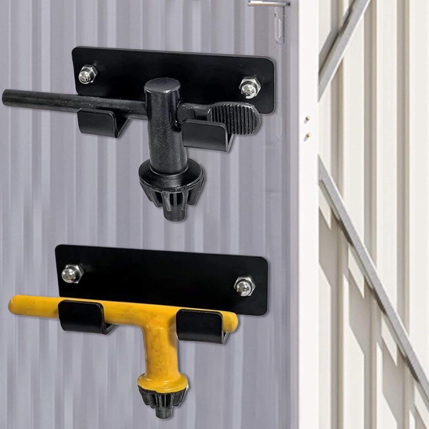  Porte-Clé à Choc Magnétique,2 Pièces Support Métallique Pour Clé De Mandrin Murale | Organisateur D'Outils Pour Tour à Bois Et Atelier