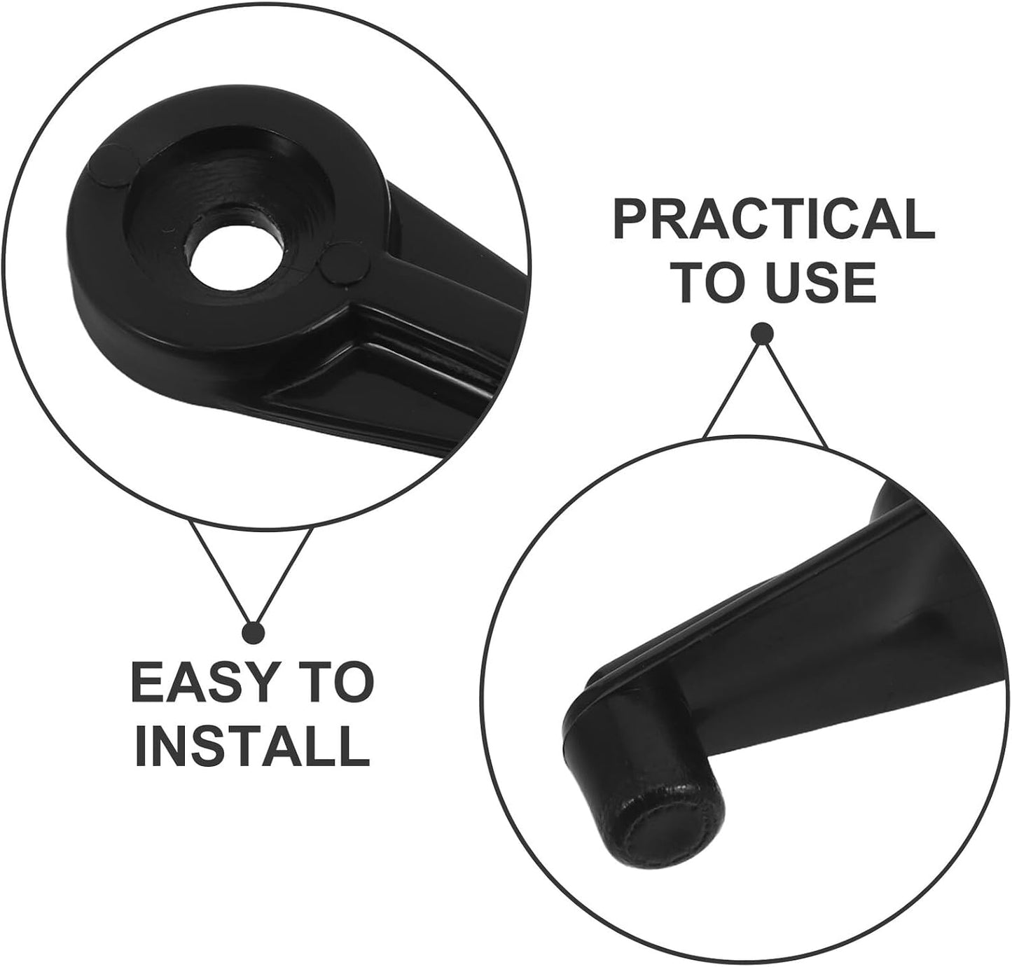  Gatuida 120 Clips De Fixation Pour Panneaux En Verre Noir A Kit Complet 120 Vis M4*16 Supports En Plastique Robustes Sans Perçage Pour Portes Vitrées Miroirs De Salle De Bain Et