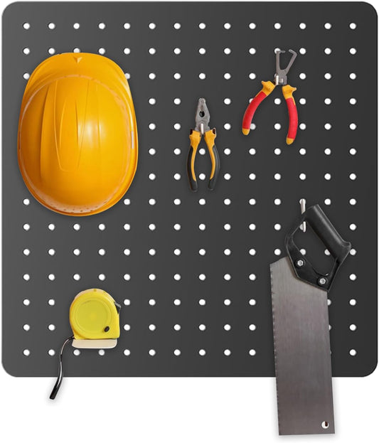  Générique Panneau Perforé Mural,Panneaux Muraux Organisation Bureau - Panneaux Multifonctions Pour Outils Fournitures Décorations Affichage Cuisine Chambre