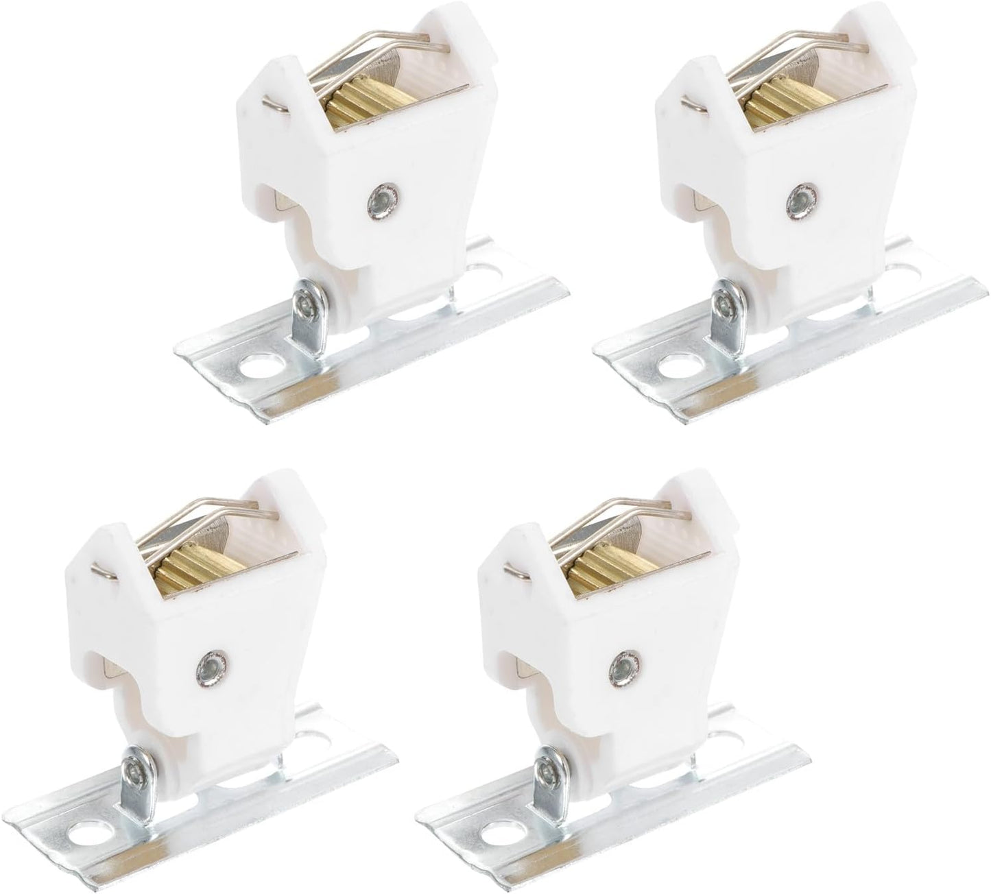  Artibetter Lot De 4 Verrous Pratiques Pour Cordon De Rideaux Romains En Fer Et Plastique, Verrouillage Délicat Pour Stores Bambou, Pour Fenêtres Et Placards