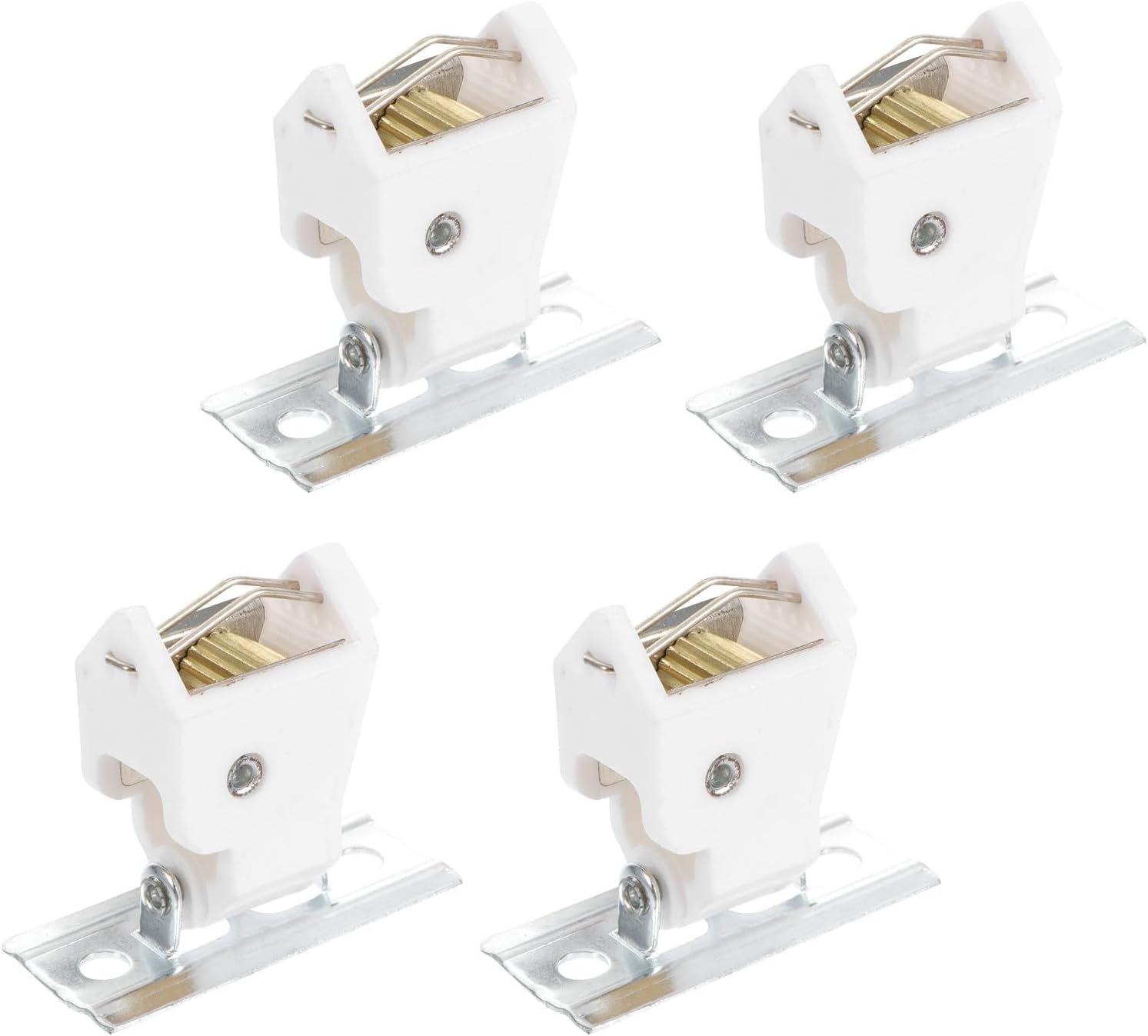  Artibetter Lot De 4 Verrous Pratiques Pour Cordon De Rideaux Romains En Fer Et Plastique, Verrouillage Délicat Pour Stores Bambou, Pour Fenêtres Et Placards