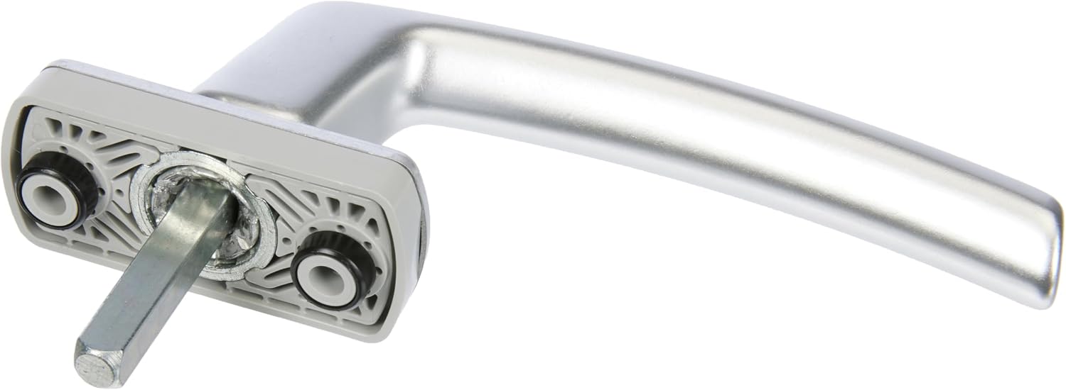  Maco Harmony 102202592 Window Handle Concealed Screws, Cams 12, VK 7 X 35, Anodised Silver