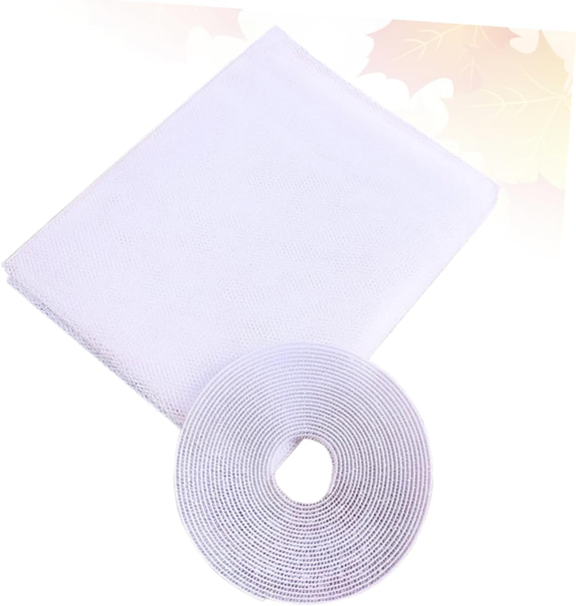  BESTonZON 4pièces Moustiquaire Autocollante Écran De Fenêtre Multifonctionnel Maille Blanche Insectes Pour Maison Et Bureau Installation Facile Avec Bande Adhésive