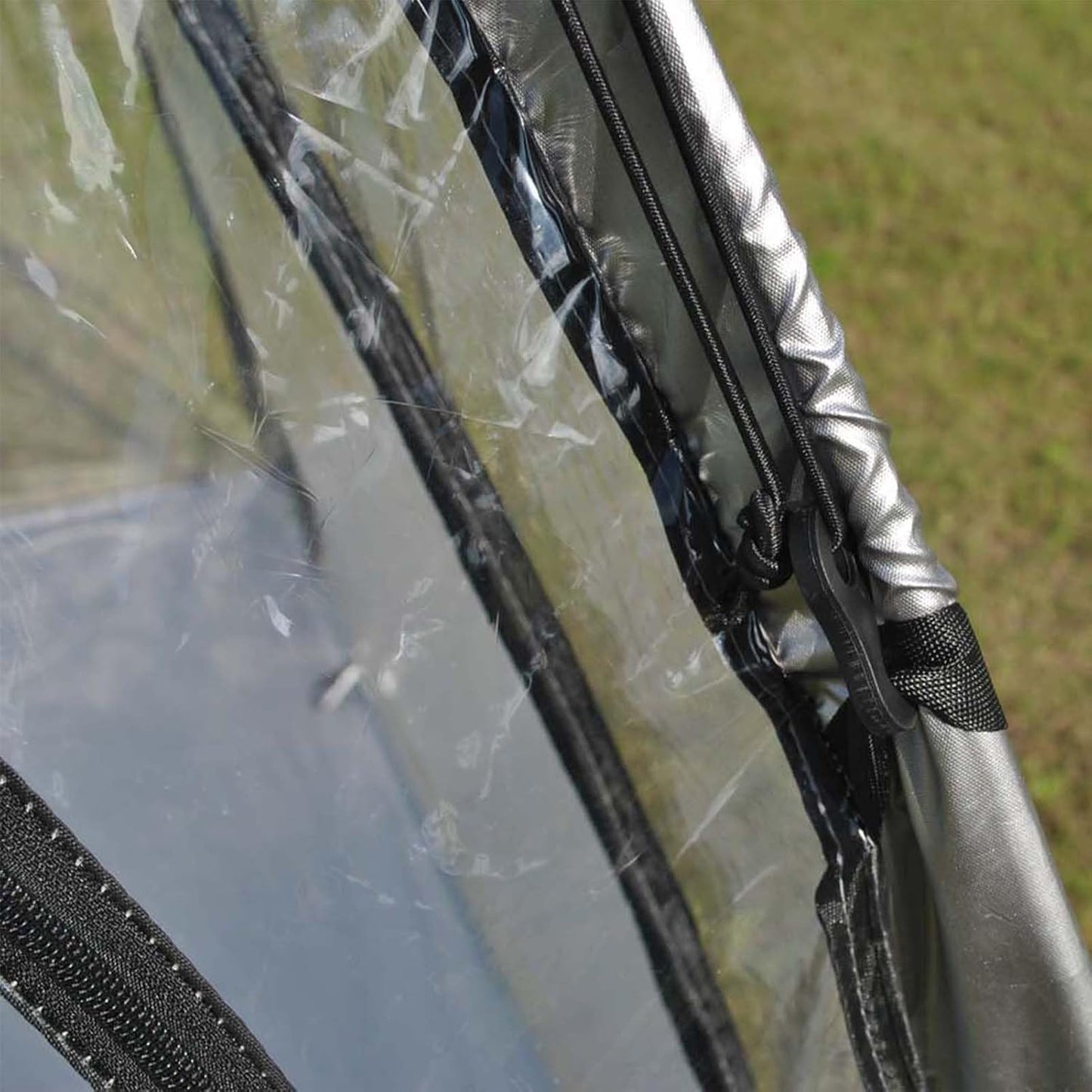 GENERIC Abri De Rangement Pour Vélo, Tente De Camping Imperméable - Housse Et Abri De Rangement Extérieur Pour Moto, Outils De Jardin, Jouets, Tondeuse à Gazon - Protection Durable Et Transparente (