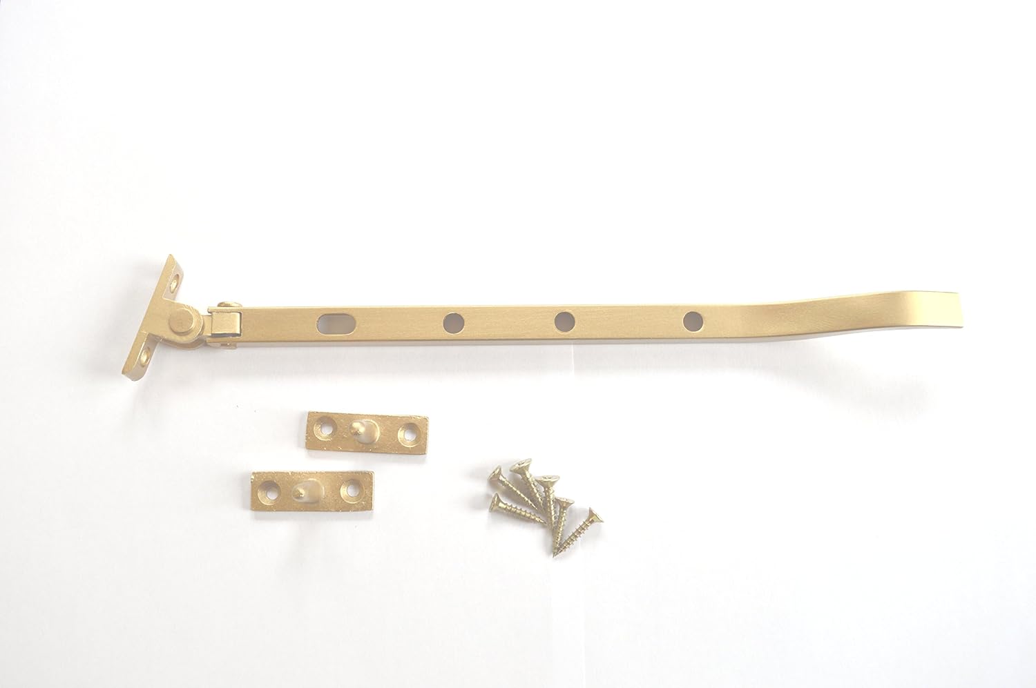  1 Verrou De Fenêtre Finition Dorée De 25,4 Cm