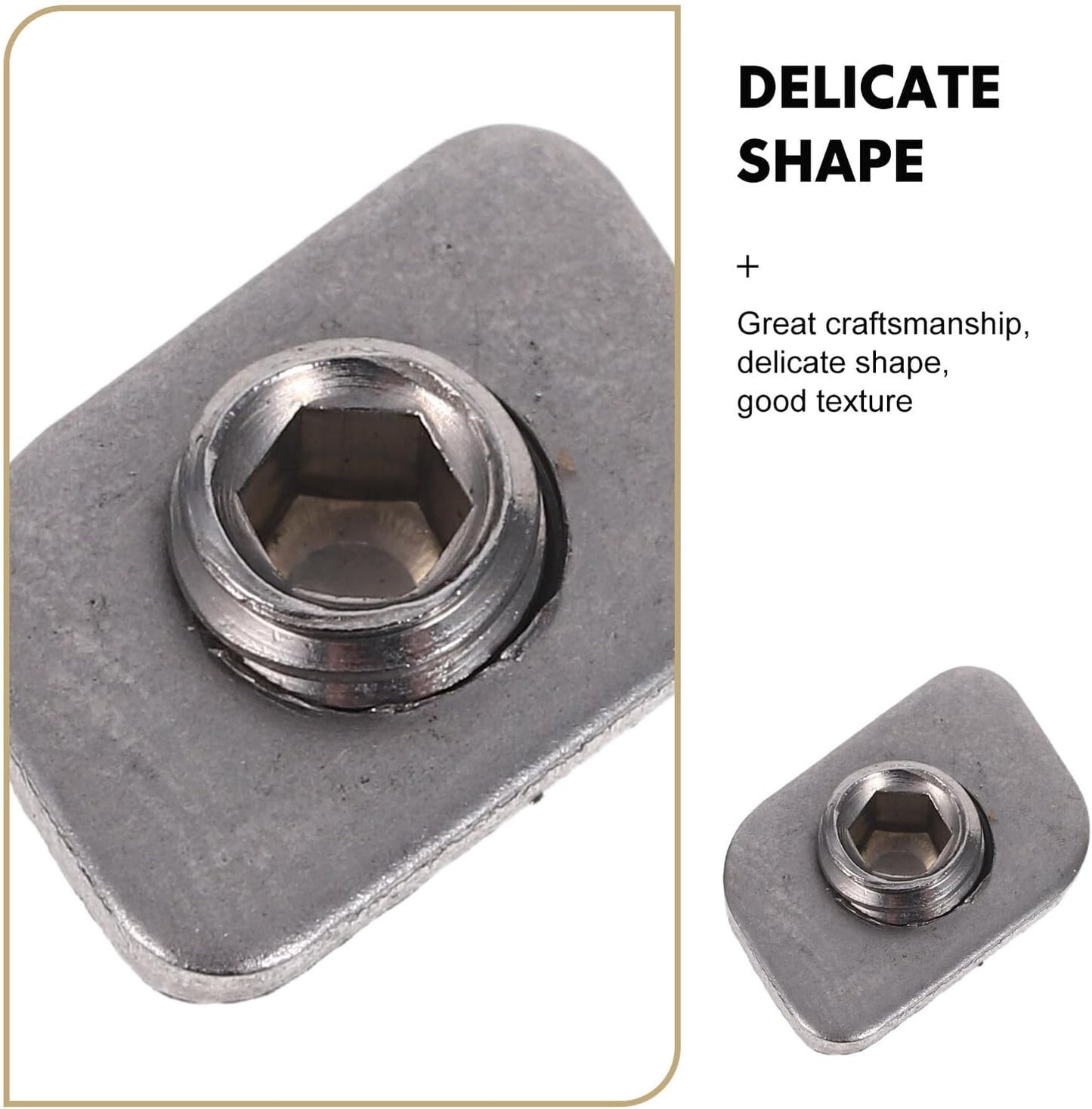  Angoily 20 Pièces Limiteur De Fenêtre Acier Inoxydable Butée De Sécurité Coulissante Pour Fenêtres Et Portes Bloc De Fixation Plat Réglable Pour Maison Et Bureau