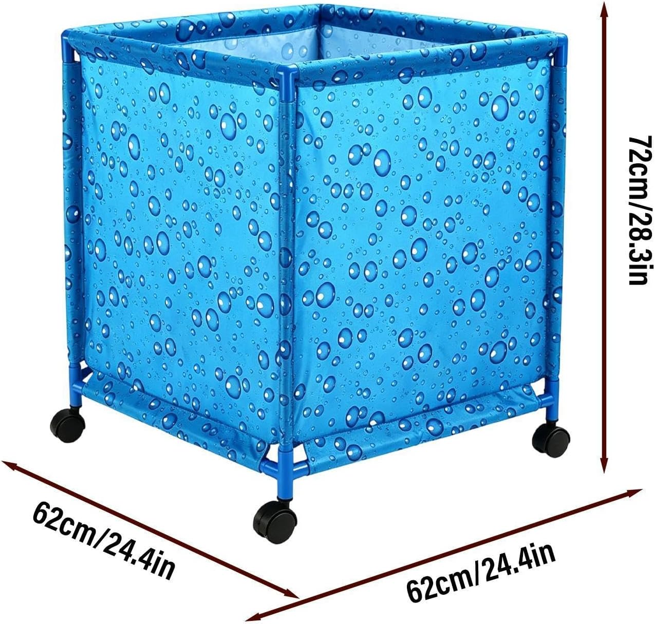GENERIC Rangement De Piscine | Bac De Rangement Extérieur Roulant | Support De Nouilles De Piscine – Pour Propriétaires, Jardiniers, Locataires, Patio, Terrasse, Jardin, Maison, Hôtel, Garage, Abri De Jardin